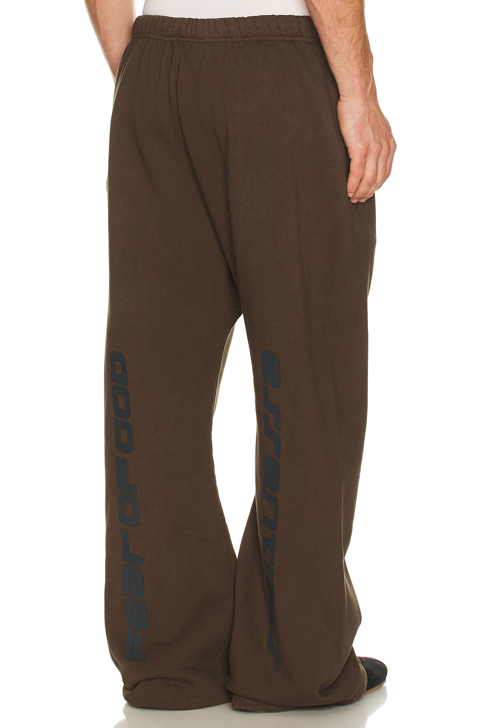 Fear Of God Essentials Flared Sweatpants 'Brown' - Hypepieces