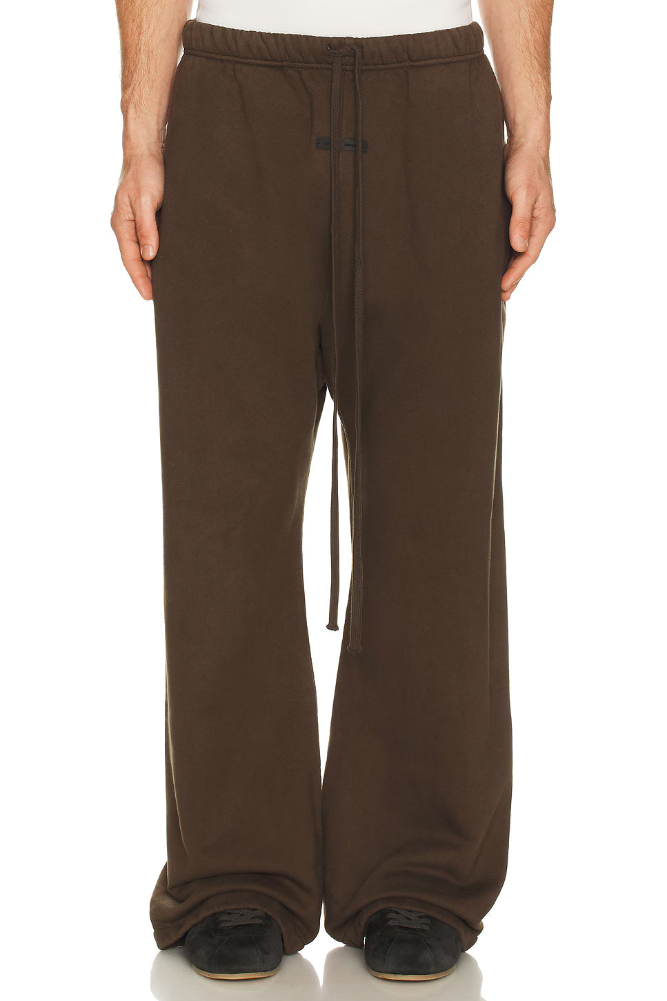 Fear Of God Essentials Flared Sweatpants 'Brown' - Hypepieces