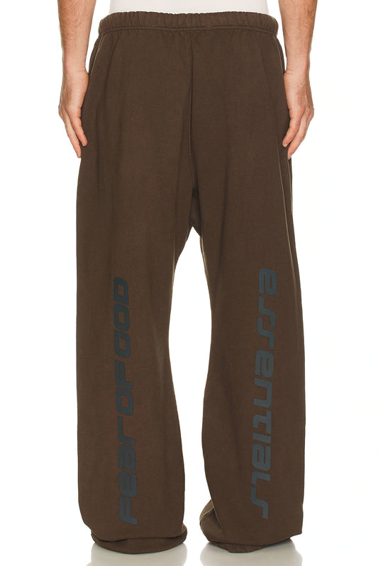 Fear Of God Essentials Flared Sweatpants 'Brown' - Hypepieces