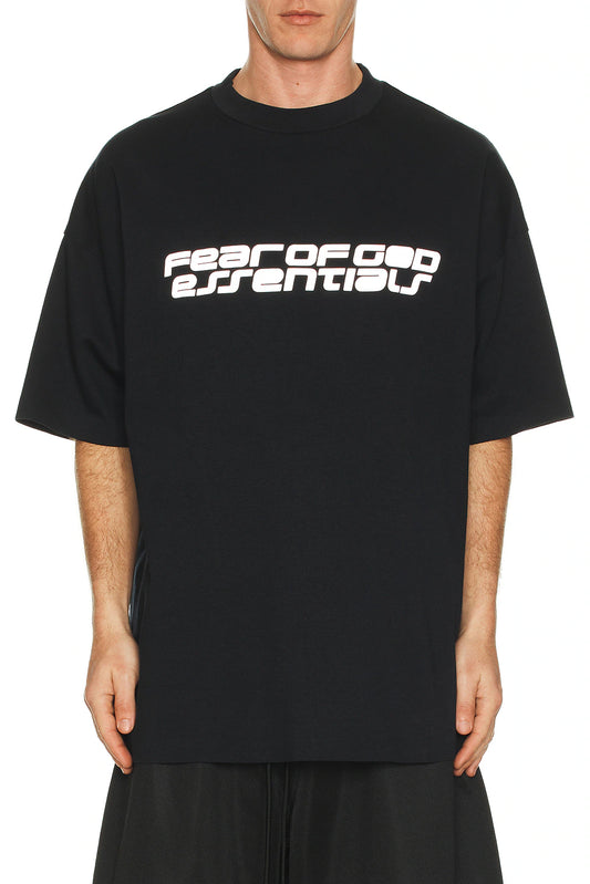 Fear Of God Essentials 90s Black & White Tee - Hypepieces
