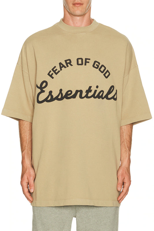 Fear of God Essentials 90's Short-Sleeve Tee 'Faded Dune' - Hypepieces