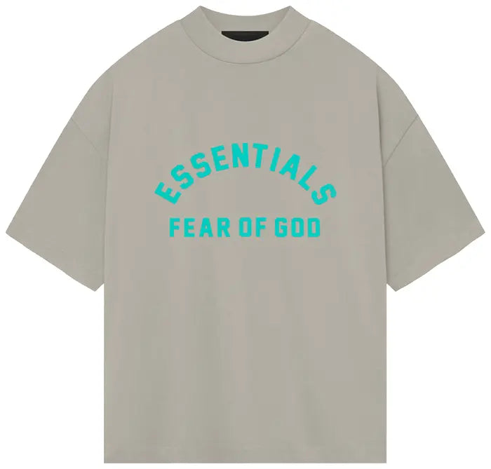 Fear of God Essentials Heavy Jersey Crewneck T-Shirt 'Seal' - Hypepieces
