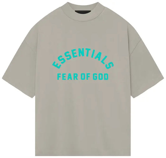 Fear of God Essentials Heavy Jersey Crewneck T-Shirt 'Seal' - Hypepieces