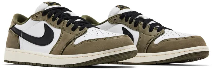 Air Jordan 1 Retro Low OG 'Medium Olive' - Hypepieces