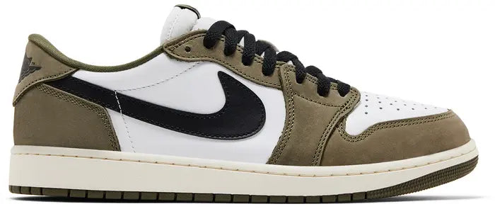 Air Jordan 1 Retro Low OG 'Medium Olive' - Hypepieces