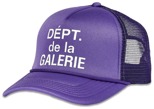 Gallery Dept. French Logo Trucker Hat 'Flo Purple' - Hypepieces