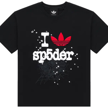 Sp5der x Adidas Souvenir Tee 'Black' - Hypepieces