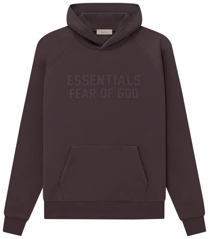 Fear Of God Essentials Hoodie 'Plum' - Hypepieces