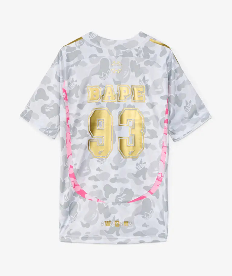 Bape x Adidas World Cup Football Jersey 'Grey'