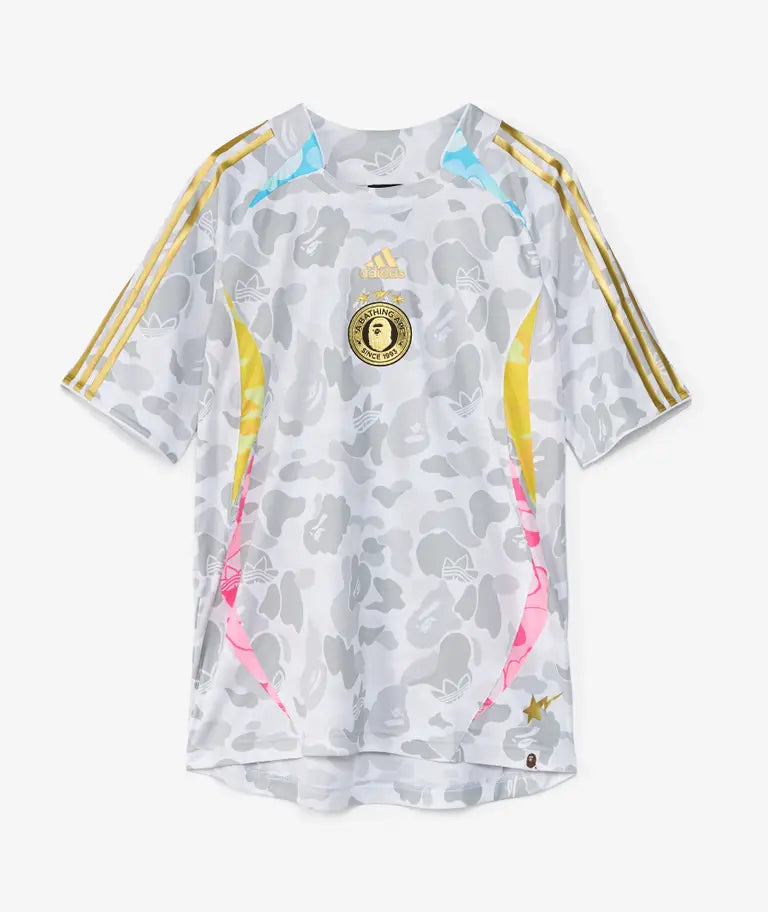 Bape x Adidas World Cup Football Jersey 'Grey'