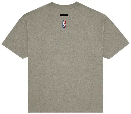 Fear of God Essentials x NBA Lakers Tee 'Warm Heather' - Hypepieces