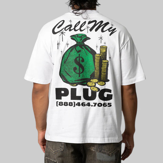 Market Call The Plug Tee 'White' - Hypepieces