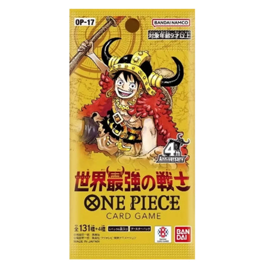 One Piece OP-17 - The World's Strongest Warriors Japanese Booster Pack
