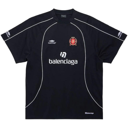 Balenciaga Shanghai Soccer Tee 'Black'