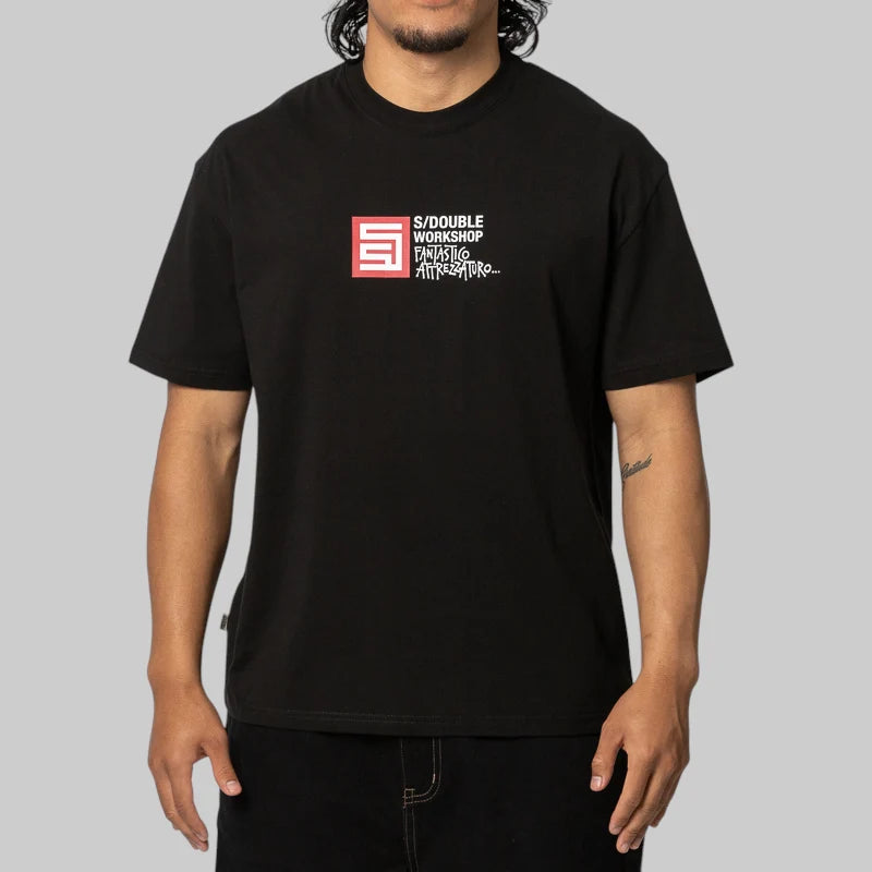 S/Double Fantastico Tee 'Black'