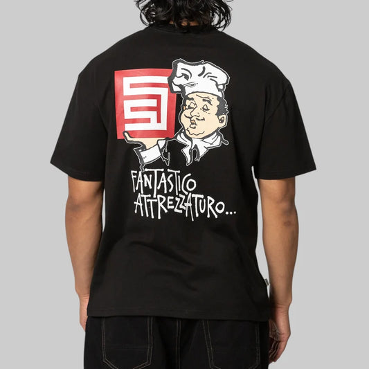 S/Double Fantastico Tee 'Black' - Hypepieces