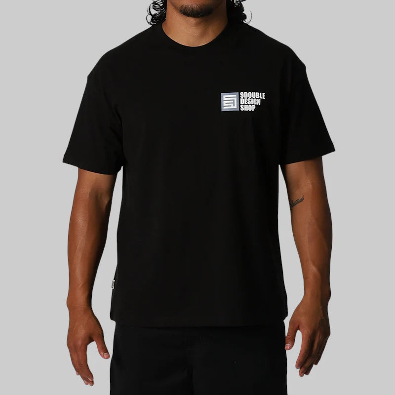 S/Double Painter Tee 'Black'