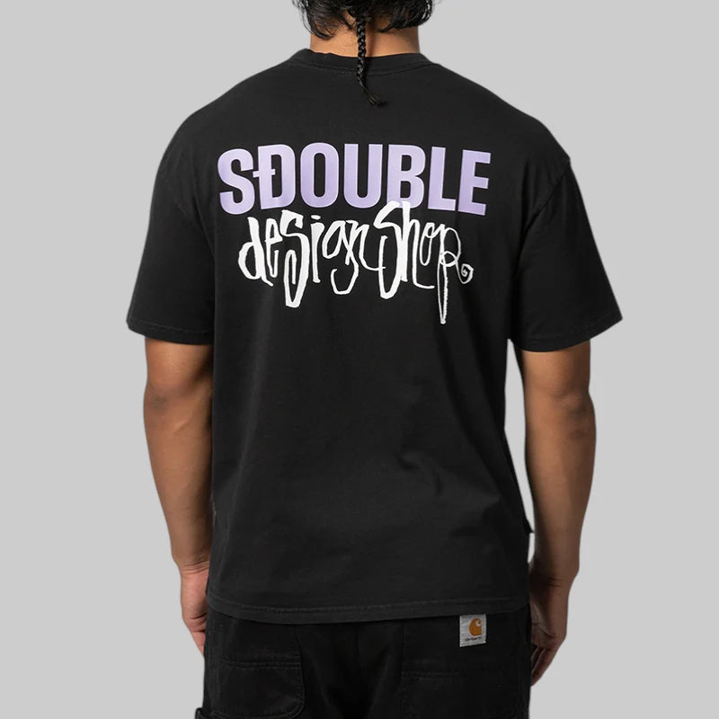S/Double Funky Design Shop Tee  'Pigment Black'