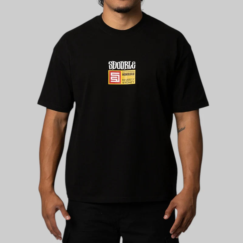 S/Double Tall Billboard Tee 'Black