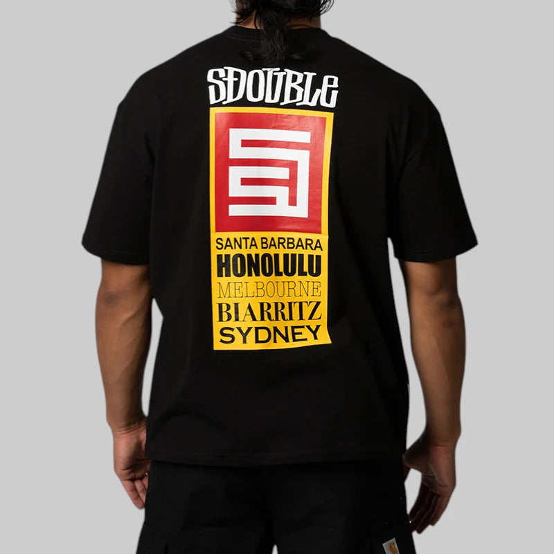 S/Double Tall Billboard Tee 'Black