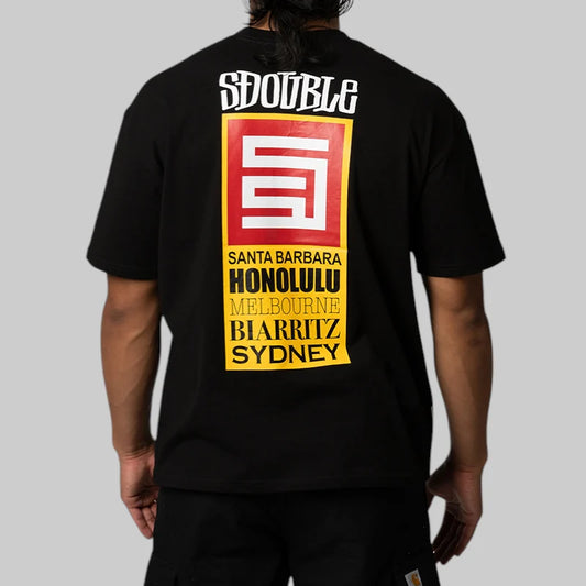 S/Double Tall Billboard Tee 'Black - Hypepieces