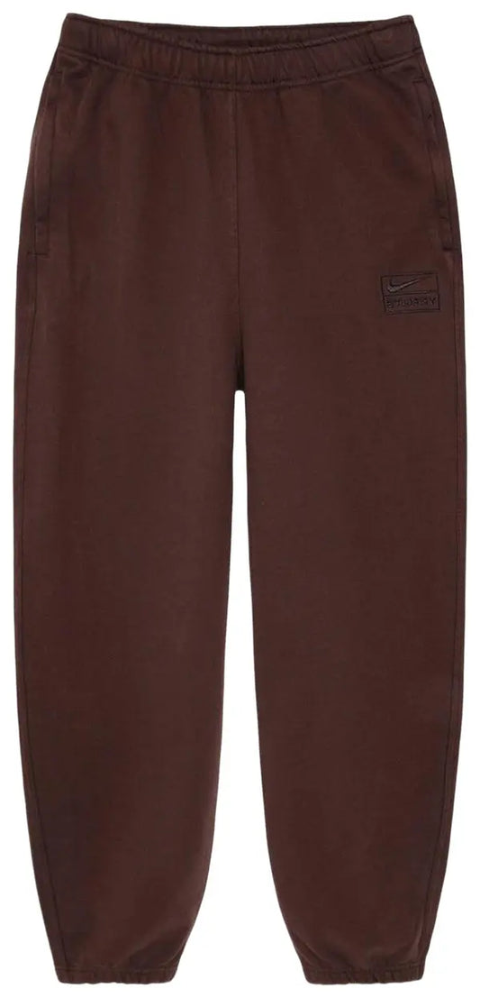 Stussy x Nike Stone Washed Fleece Pant 'Dark Cinder' - Hypepieces