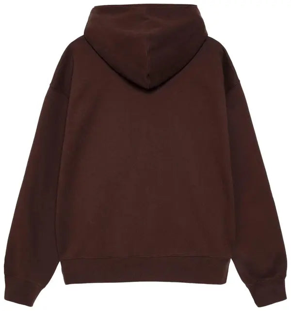 Stussy x Nike Stone Fleece Zip Hoodie 'Dark Cinder'