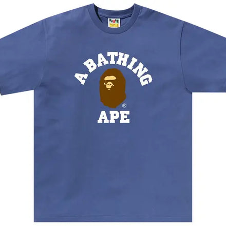 BAPE College Tee 'Navy'