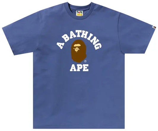 BAPE College Tee 'Navy' - Hypepieces