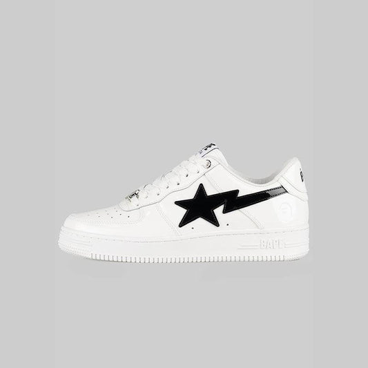 Bape STA #1 M2 - White/Black Patent - Hypepieces