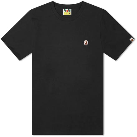 Bape Small Logo Tee Black