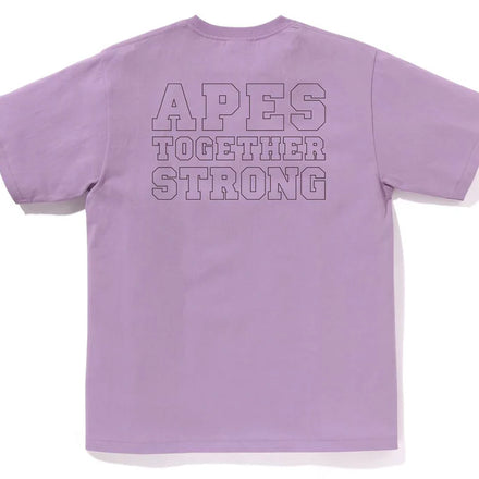 Bape Apes Together Strong Tee Pink