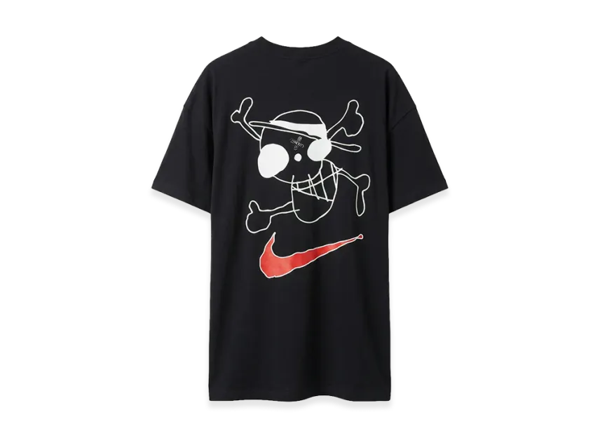 Nike x One Piece Solo Swoosh Tee Promise of Battle "Black"