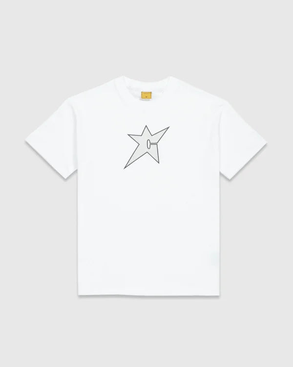 Carpet C-Star Metallic T-Shirt White - Hypepieces