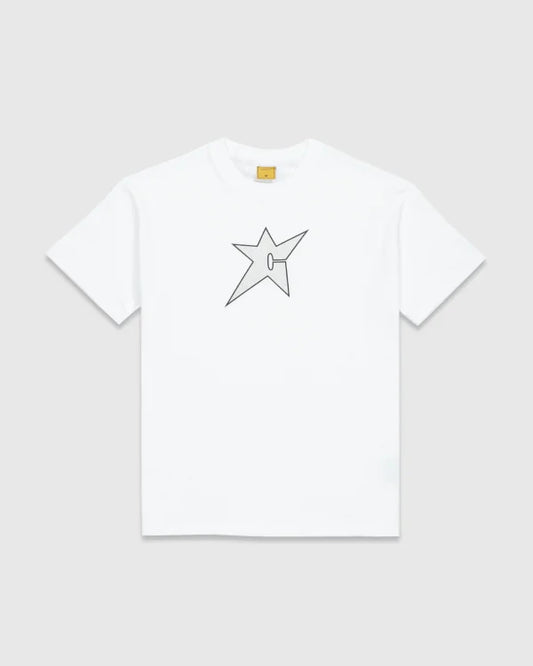 Carpet C-Star Metallic T-Shirt White - Hypepieces