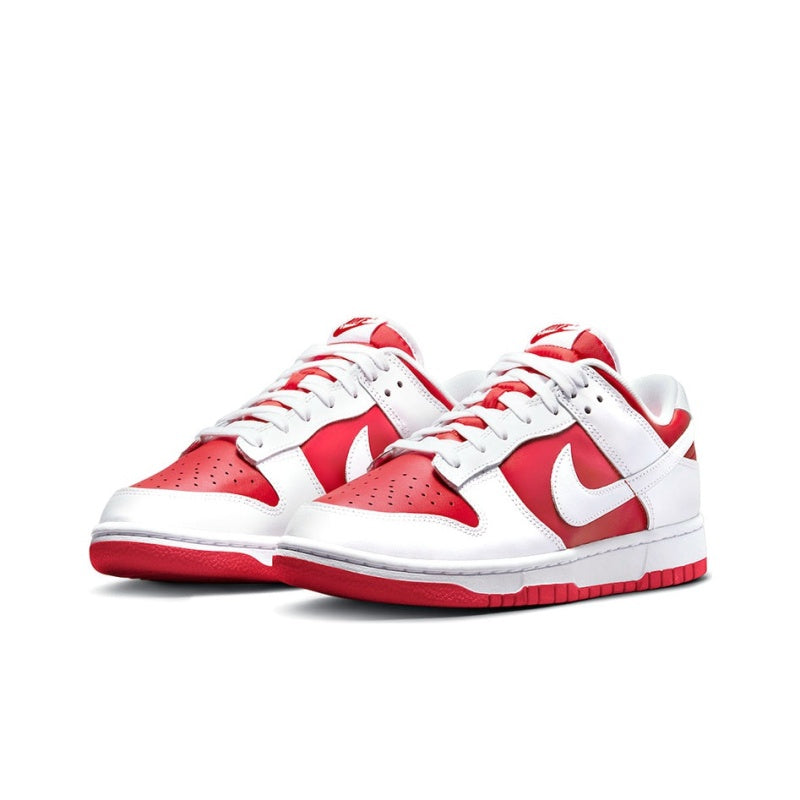 Championship Red Nike Dunk Low - Hypepieces