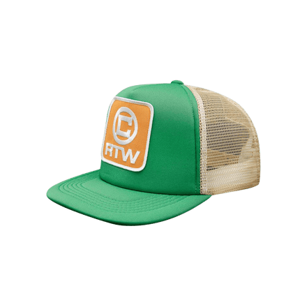 Corteiz RTW Box Trucker Hat Green