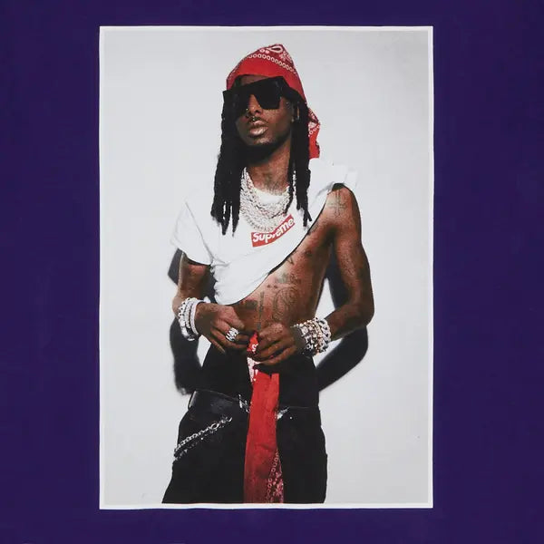 Supreme Playboi Carti Tee 'Purple' - Hypepieces