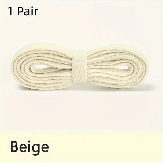 Cream Sneaker Laces 160cm