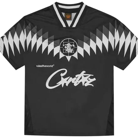 Corteiz Club RTW Football Jersey 'Black'