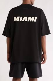 Fear of God Essentials x NBA 90s Heat Tee 'Black' - Hypepieces
