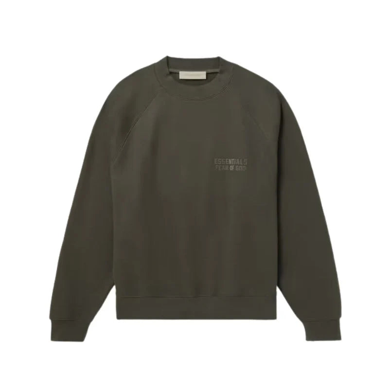 Essentials Crew Neck Off Black