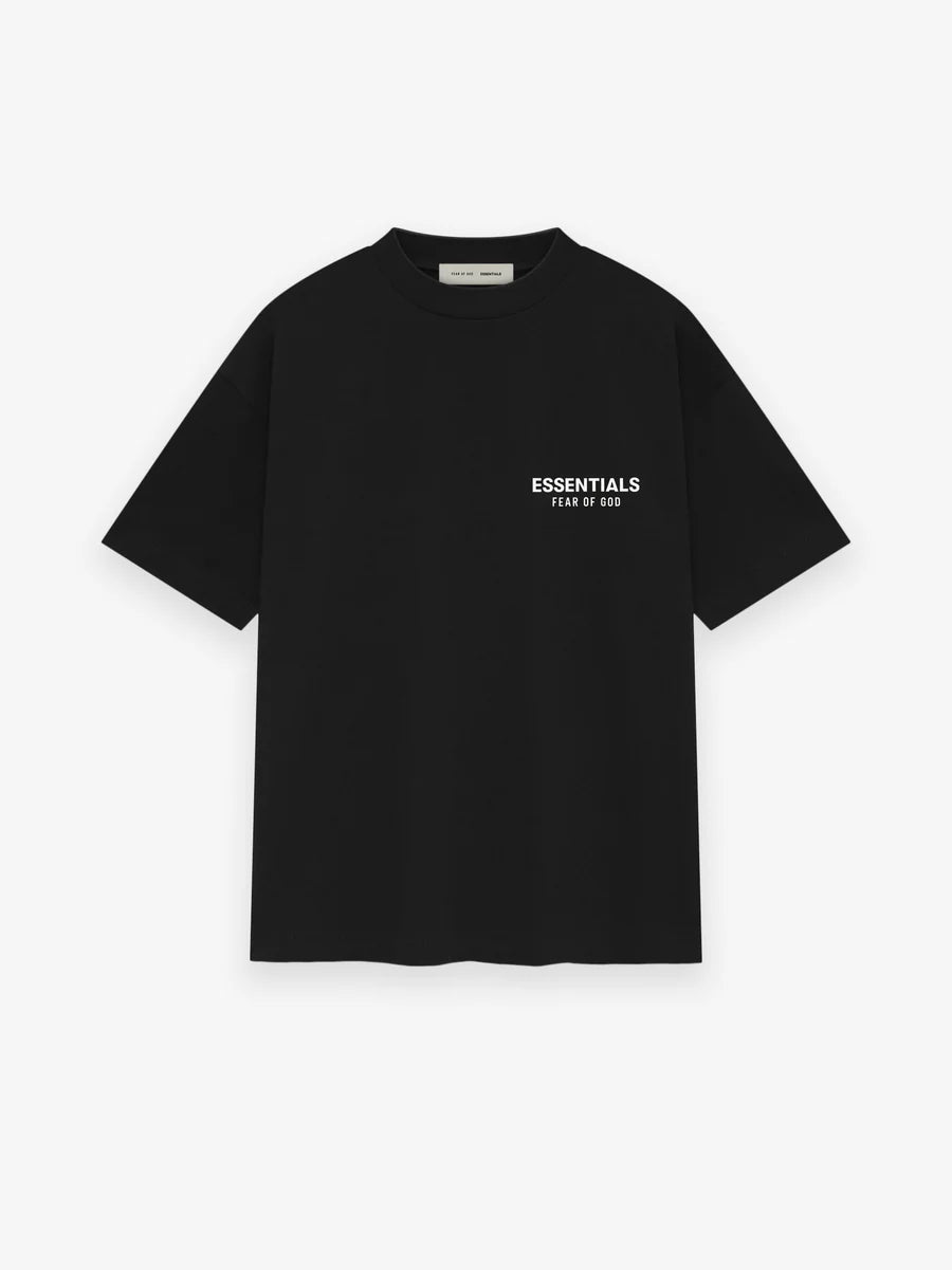 Fear Of God Essentials Jet Black Tee - Hypepieces