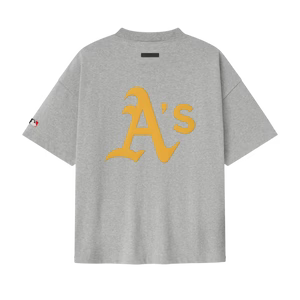 Fear of God Essentials Athletics 90s Tee 'Concrete Heather'