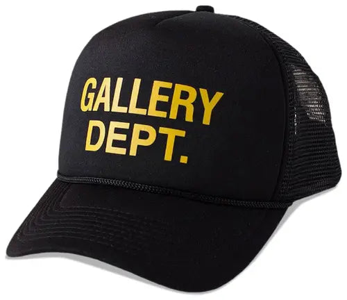 Gallery Dept. Trucker Cap 'Black' - Hypepieces