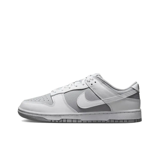 Grey White Nike Dunk Low - Hypepieces