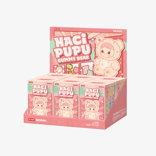HACIPUPU Gummy Bear Plush Popmart Blind Box - Hypepieces