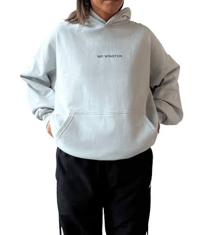 Mr Winston Hoodie 'Soft Grey'