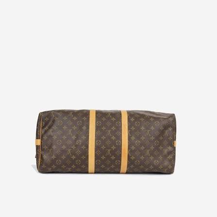 Louis Vuitton Vintage Keepall 55L Duffle Bag 'Brown'