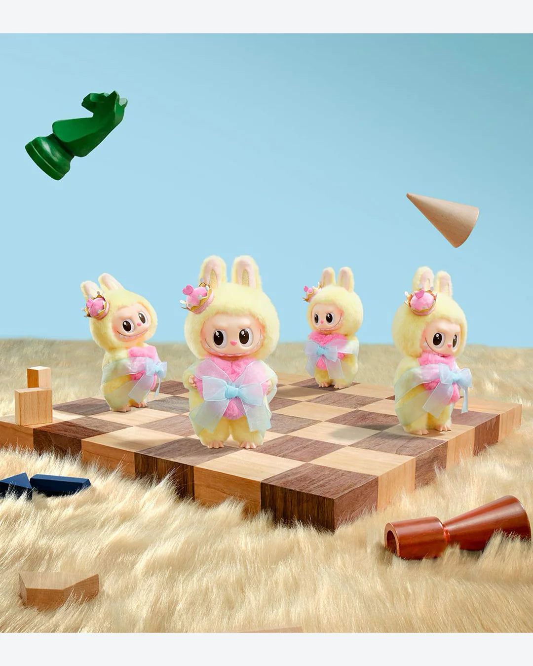 Labubu Lets Checkmate Series Vinyl Plush Hanging Card